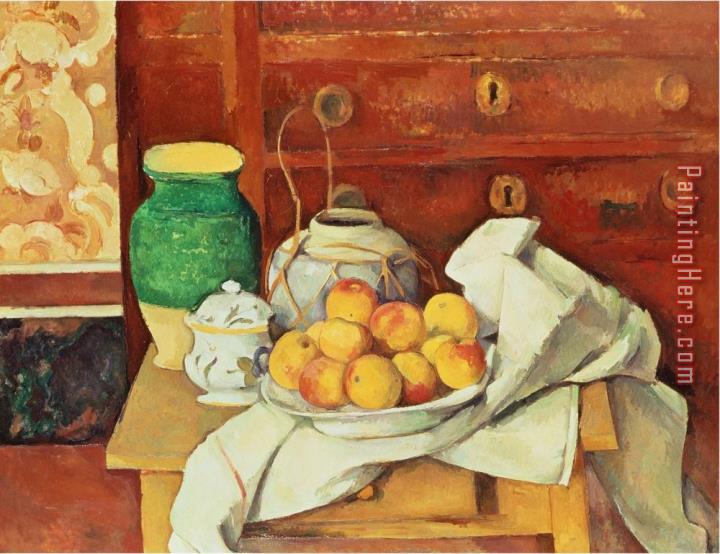 Paul Cezanne Still Life with a Chest of Drawers 1883 87
